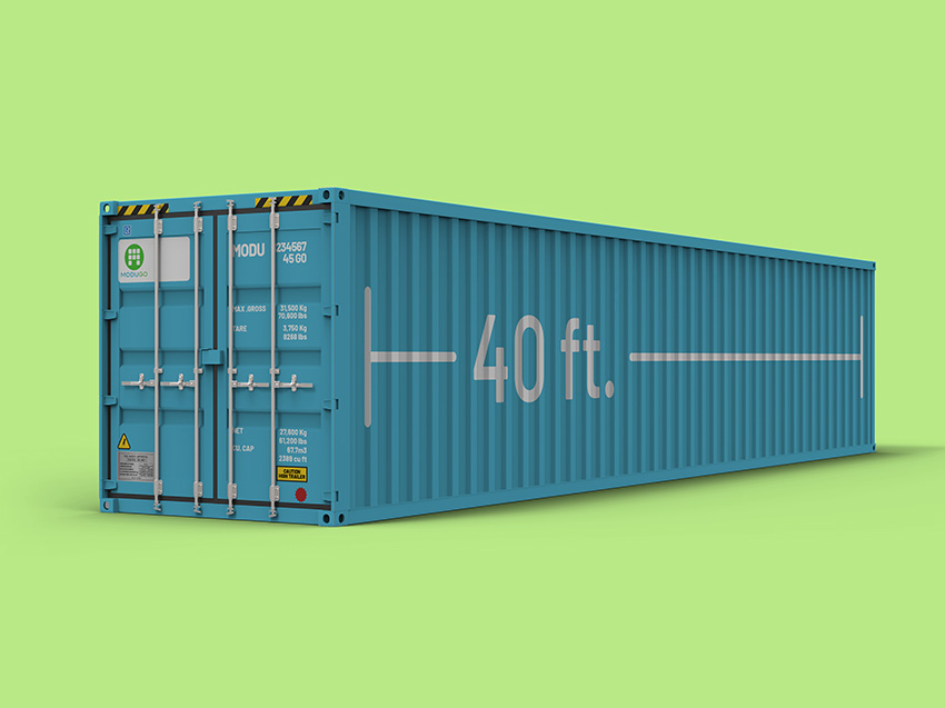 For 40' footer container